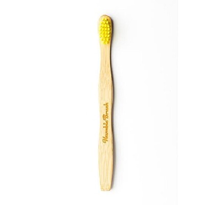 The Humble Brush Kefka pre deti ultrasoft - žlta, 1 ks