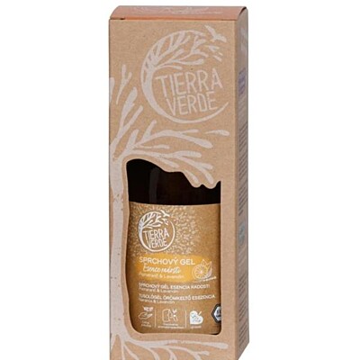 Tierra Verde Přírodní sprchový gel Esence radosti - levandule a pomeranč, 230 ml