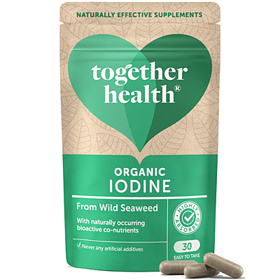 Together Health – Organický jód z morských rias 293 mcg, 30 kapsúl