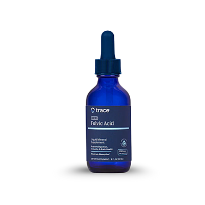 Trace Minerals Iónová Kyselina fulvová + Stopové minerály ConcenTrace®, 59 ml