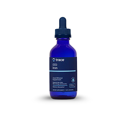 Trace Minerals Iónové Železo + Stopové minerály ConcenTrace®, 56 ml