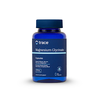 Trace Minerals Magnesium Glycinát 120 mg, 90 kapslí