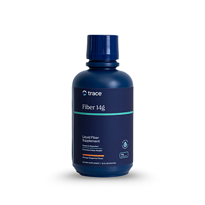 Trace Minerals Tekutá vláknina – Inulín + Akácia 14 g (pomaranč + mandarinka), 444 ml