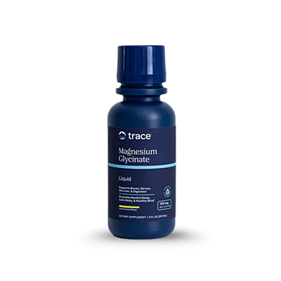 Trace Minerals Tekutý Hořčík Glycinát 120 mg, 237 ml