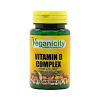 Veganicity vitamín D komplex (1600iu), 90 vegan tabliet