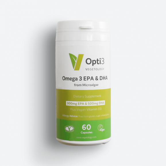 Opti3 Omega-3 EPA & DHA s vitaminem D 60 kapslí