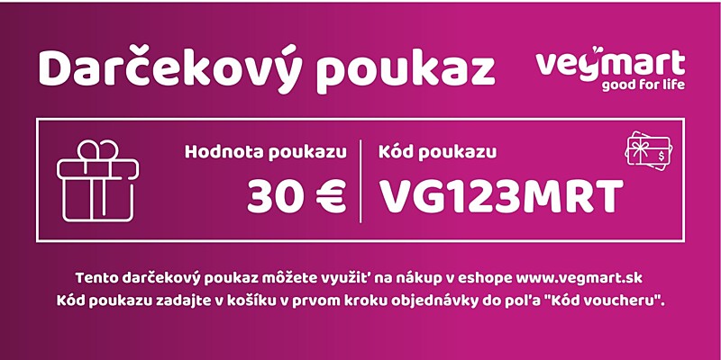 Darčekový poukaz 30 €