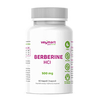 Vegmart Berberin HCl 500 mg, 60 kapslí.