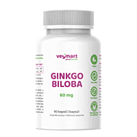 Vegmart Ginkgo Biloba 60 mg, 90 kapsúl