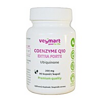 Vegmart Koenzým Q10 Extra forte (ubiquinón) 200 mg, 90 kapsúl