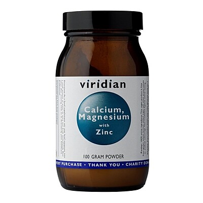 Vápník, Hořčík a Zinek (Calcium, Magnesium a Zinc) prášek, 100 g